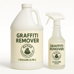 Graffiti Remover – Powerful cleaner designed to quickly remove paint, ink, and markings from walls, concrete, metal, and other hard surfaces. Trusted by schools, municipalities, and businesses in Sweetwater, Texas.