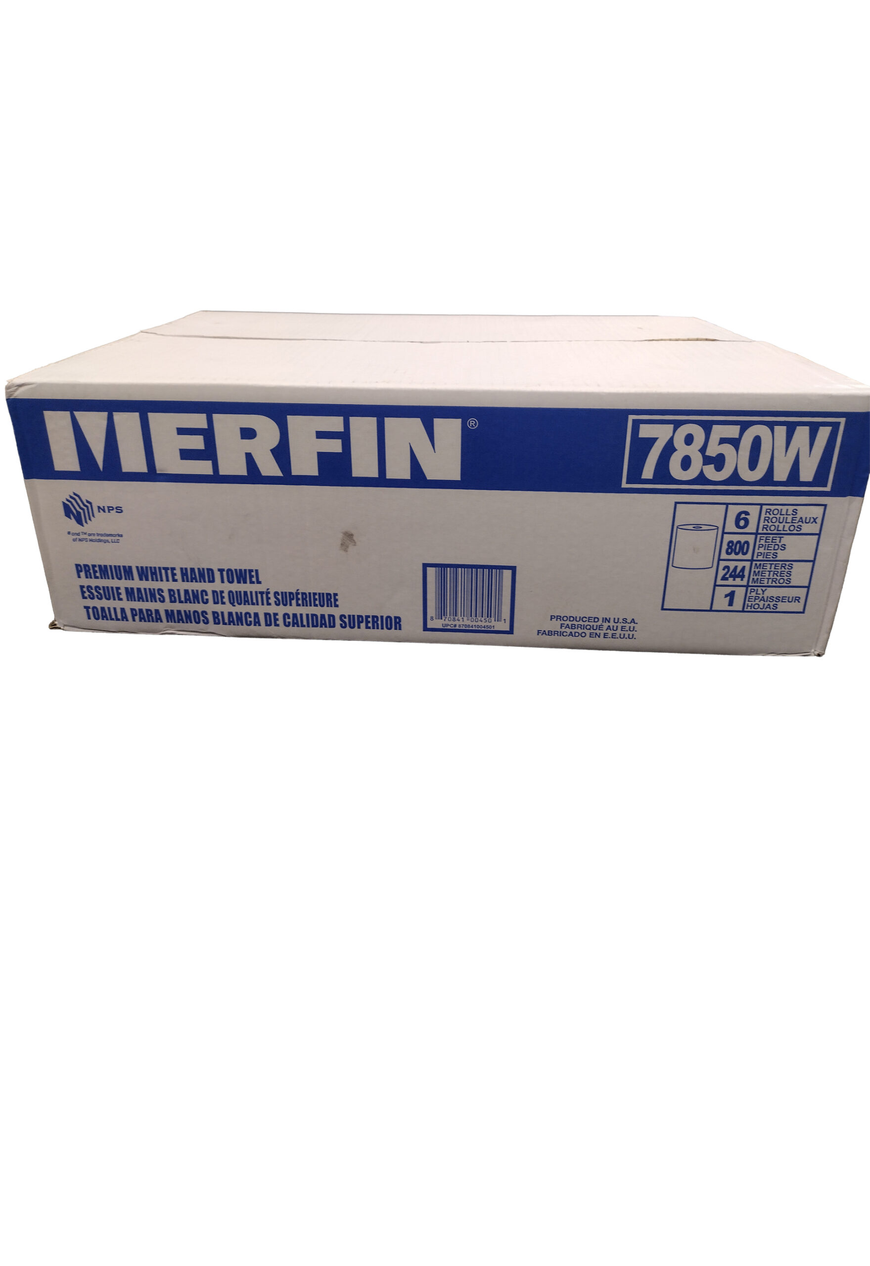 Premium White Roll Paper Towels - Image 2