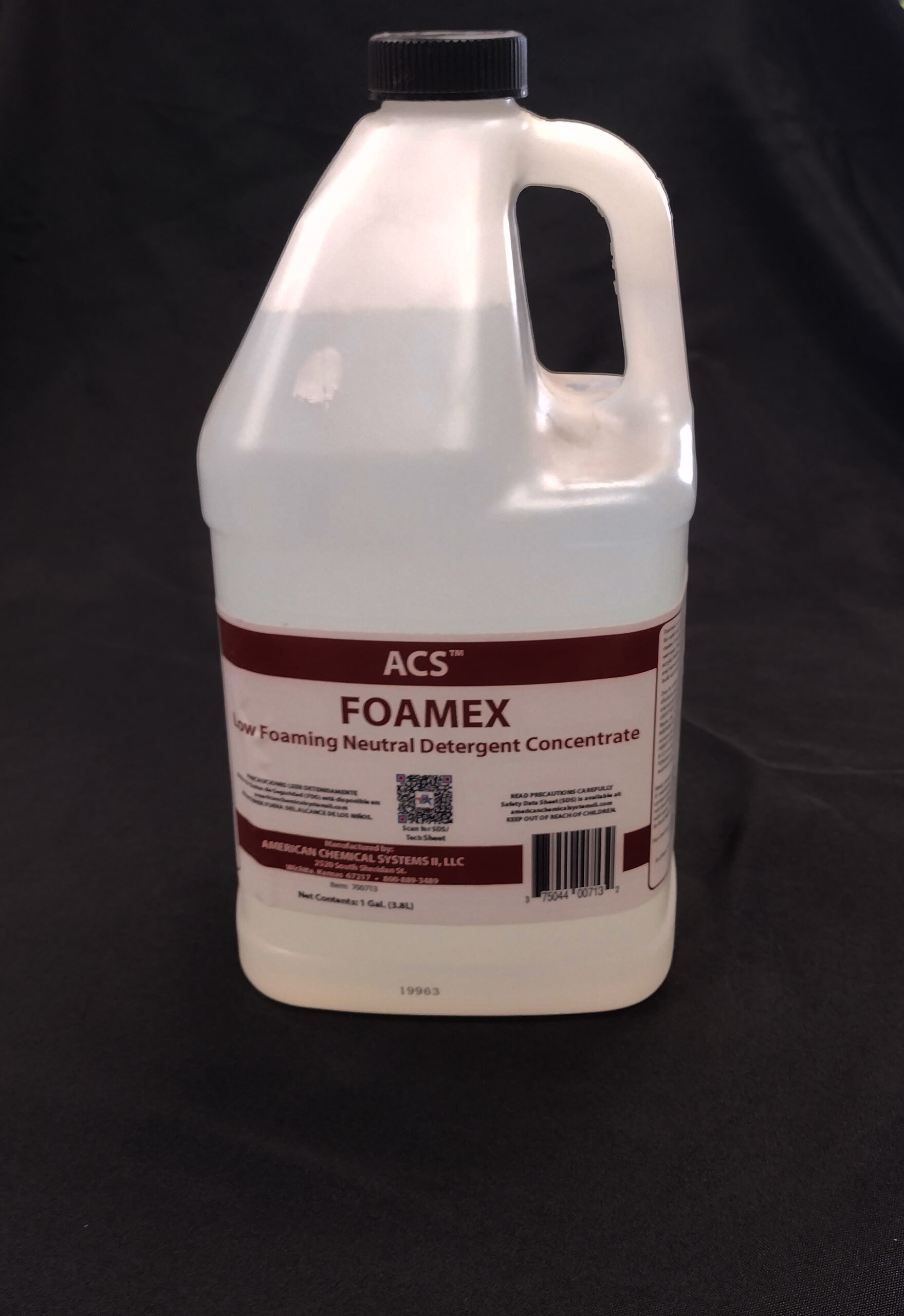 ACS Foamex – Foaming Cleaner & Disinfectant ACS Foamex is a powerful, ready-to-use foaming cleaner designed for commercial and institutional cleaning. Its rich foam clings to vertical surfaces,